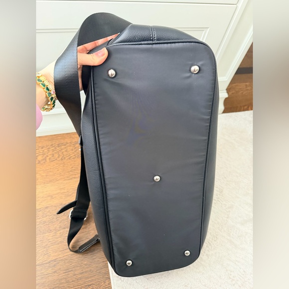 TONY BIANCO Naomi Black Duffle Over Night Travel Bag Large BRAND NEW - Picture 13 of 16